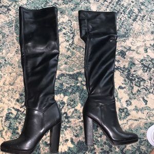 Jessica Simpson thigh high boots